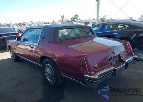 1985 Cadillac Eldorado из США, поврежденный, VIN 1G6EL5785FE611727